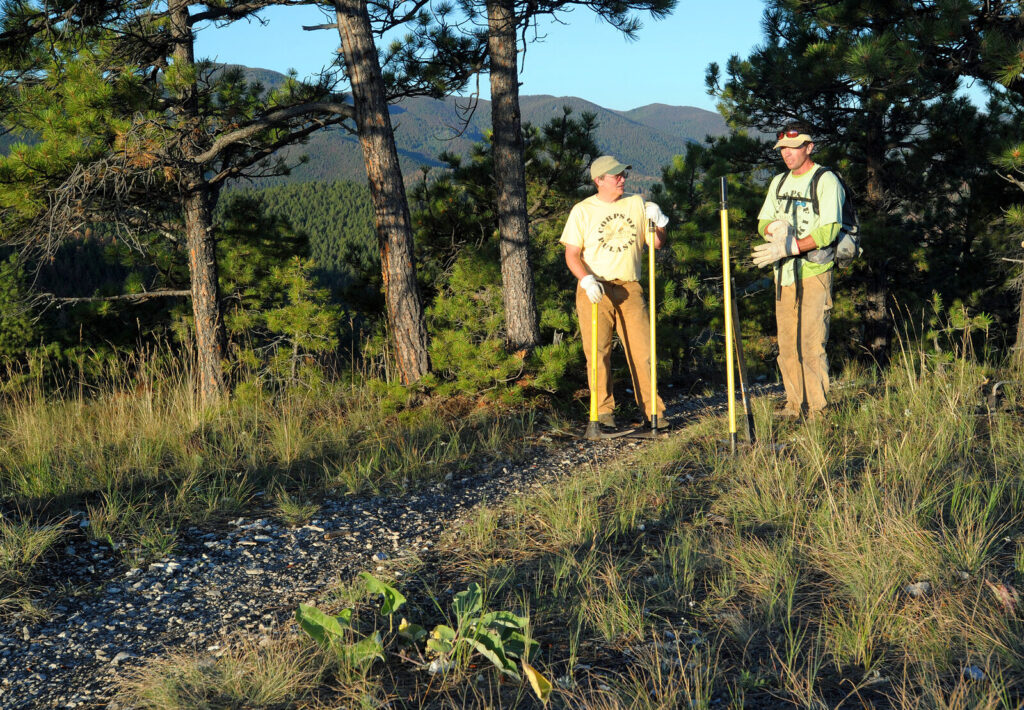 South Hills trail work helena